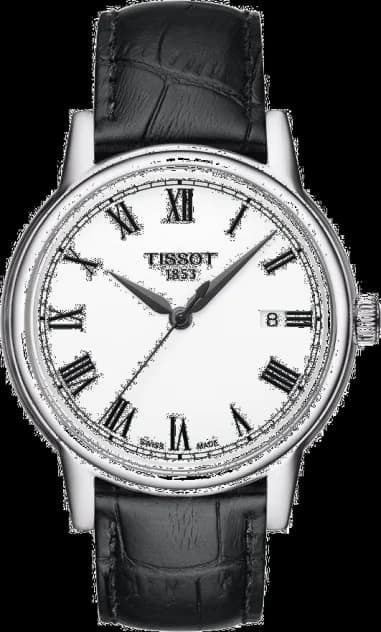 Montre Homme Tissot Carson T0854101601300 Bracelet Cuir Noir