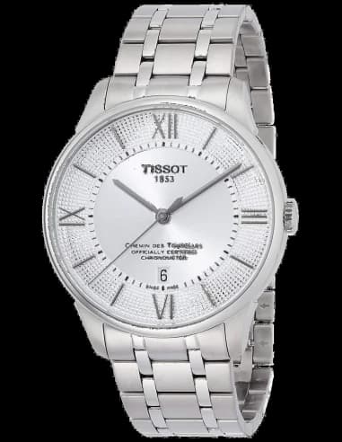 Montre Homme Tissot Chemin des Tourelles T0994081103800 Argent