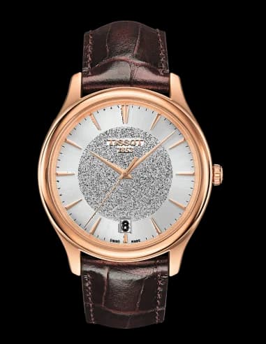 Montre Homme Tissot Fascination T9244107603100 Marron