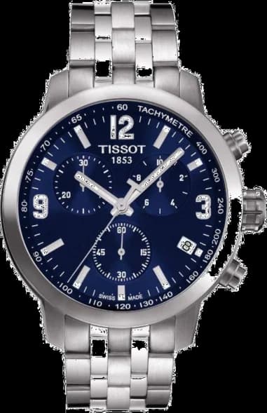 Montre Homme Tissot PRC 200 T0554171104700 - Cadran bleu foncé