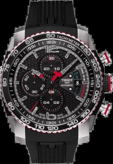 Montre Homme Tissot PRS 516 Extreme Automatic Chronograph T0794272705700 Bracelet caoutchouc noir