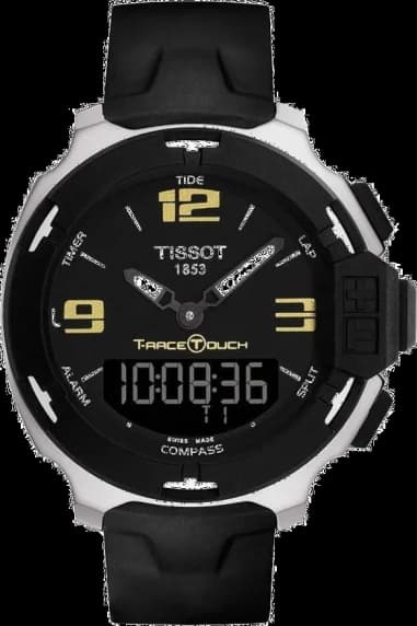 Montre Homme Tissot T-Race Touch T0814201705700 Bracelet caoutchouc noir