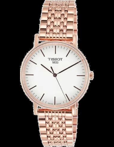 Montre Mixte Tissot Everytime T1094103303100 Or Rose