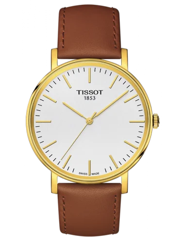 Montre Mixte Tissot Everytime T1094103603100 Marron