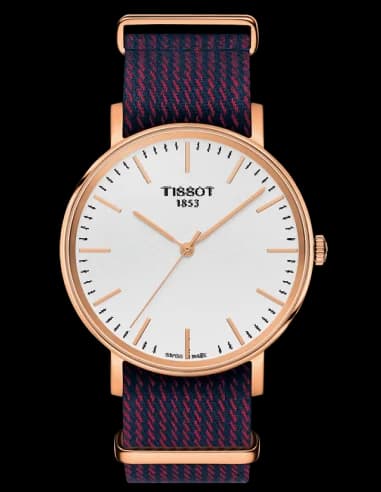 Montre Mixte Tissot Everytime T1094103803100 Bleu