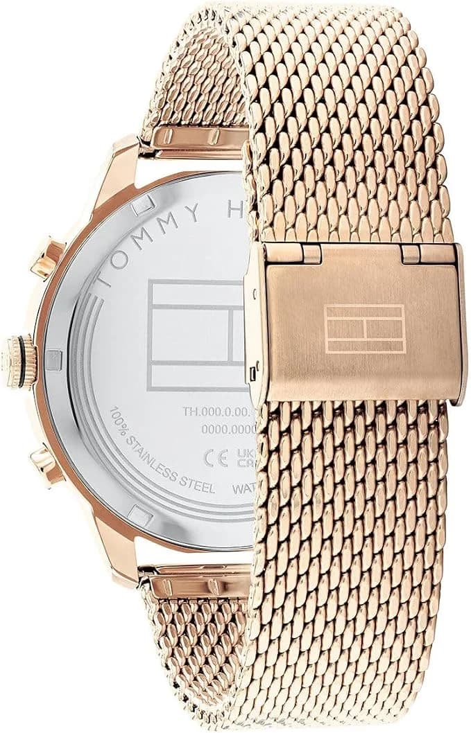 Montre Tommy Hilfiger 1710525 homme détail cadran gris