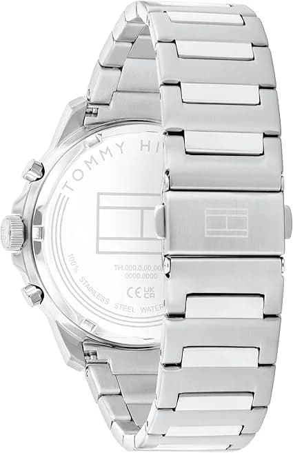 Montre Tommy Hilfiger 1710683 homme détail cadran gris