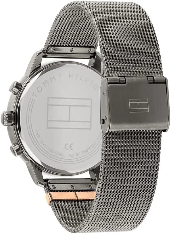 Montre Tommy Hilfiger 1782304 femme verso boîtier gris