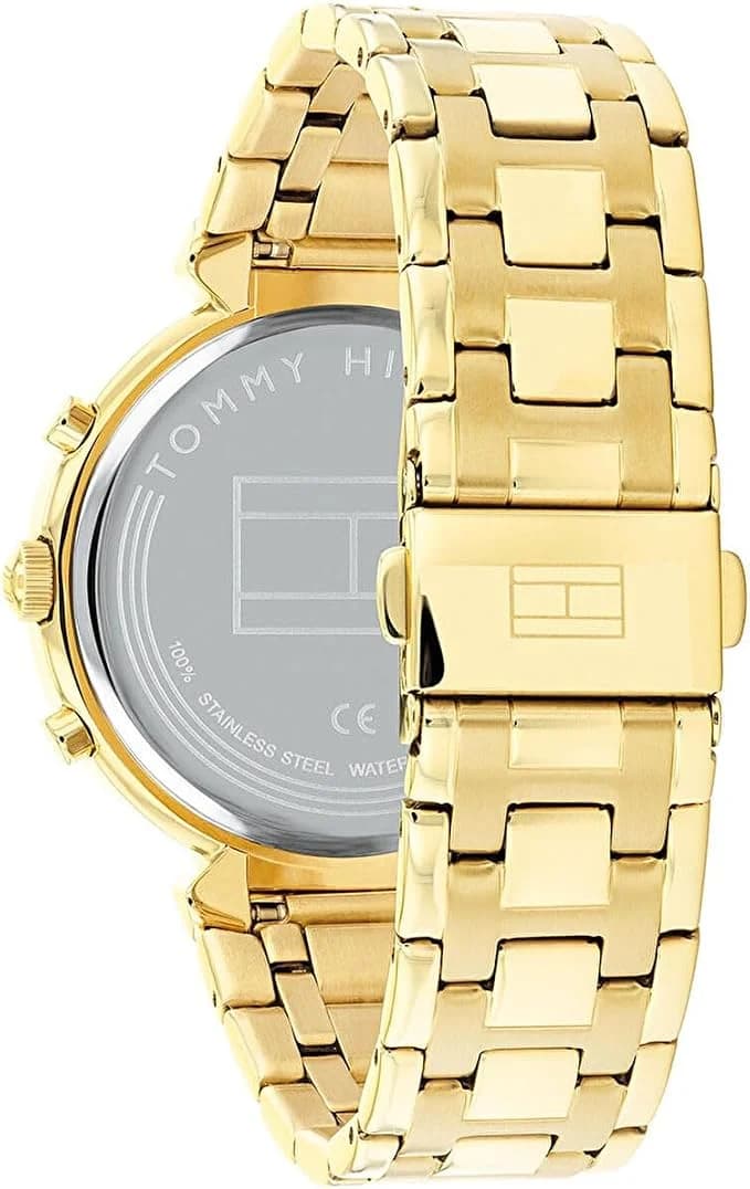 Montre Tommy Hilfiger 1782344 femme détail cadran blanc