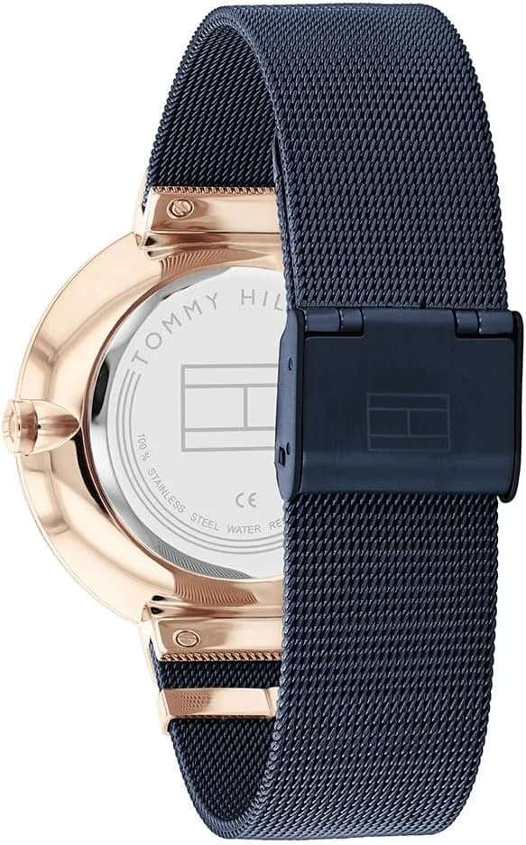 Montre Tommy Hilfiger 1782541 femme détail cadran noir