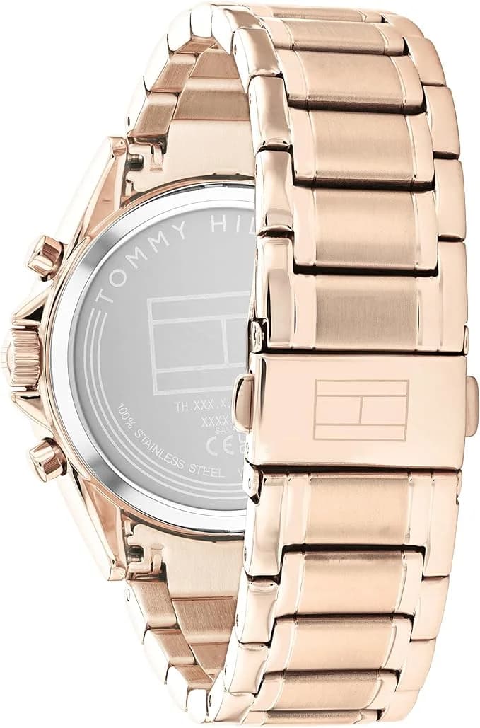 Montre Tommy Hilfiger 1782558 femme détail cadran or rose