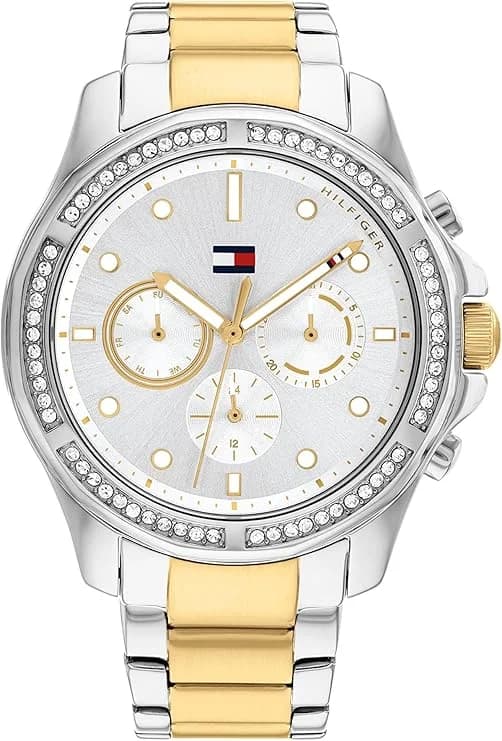 Montre Tommy Hilfiger 1782615 femme cadran argent bracelet acier