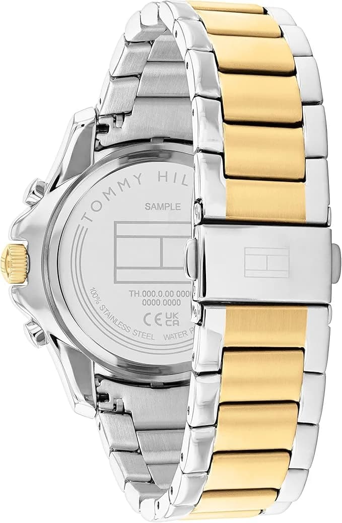 Montre Tommy Hilfiger 1782615 femme détail cadran argent