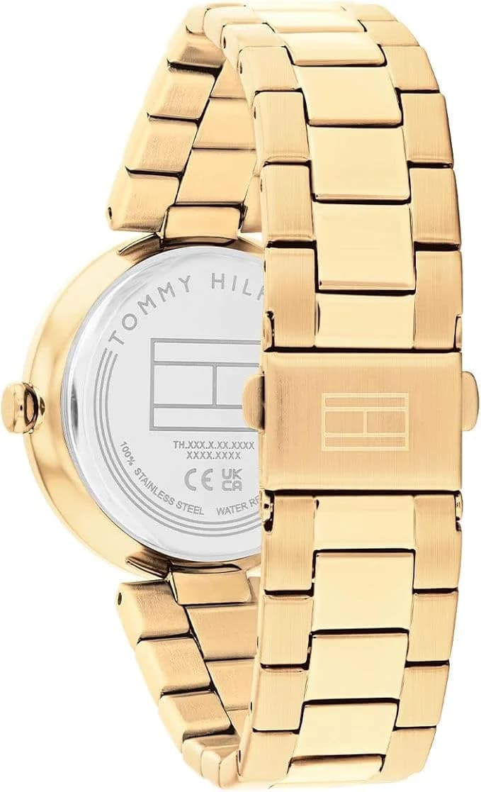 Montre Tommy Hilfiger 1782631 femme détail cadran marron
