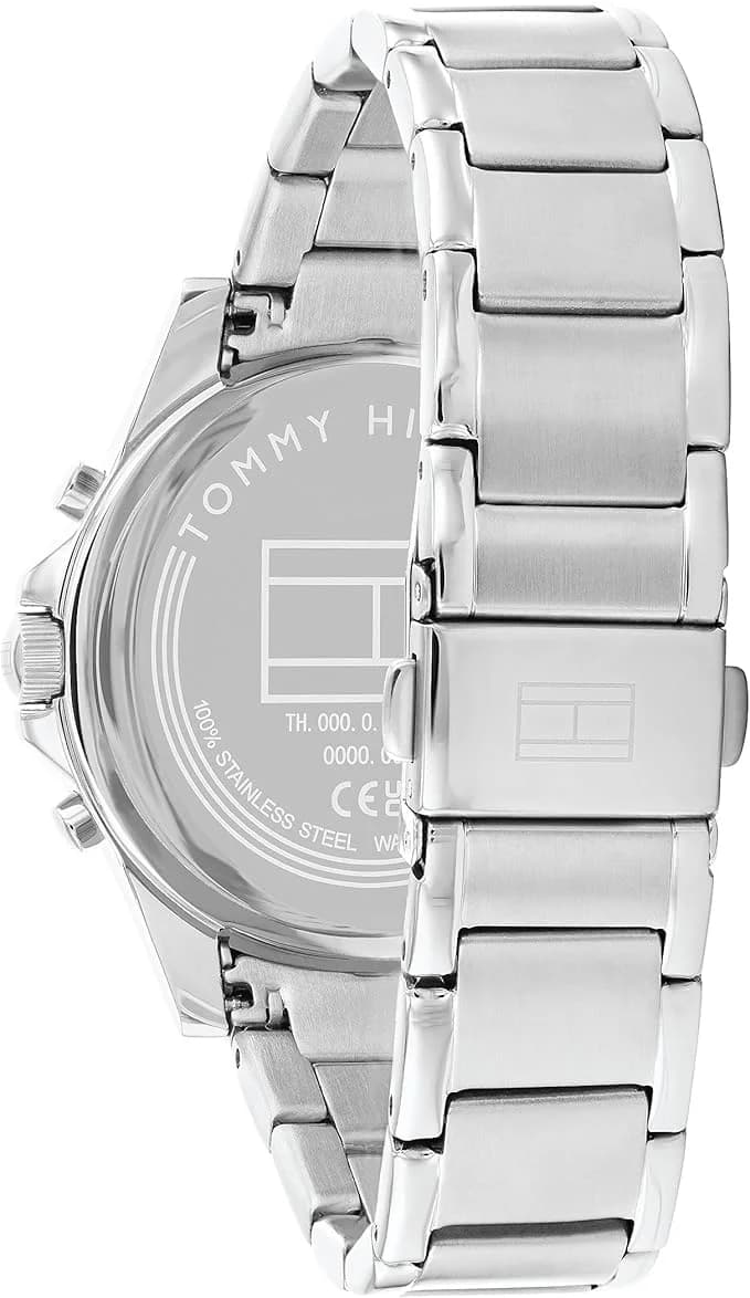 Montre Tommy Hilfiger 1782677 femme détail cadran argent