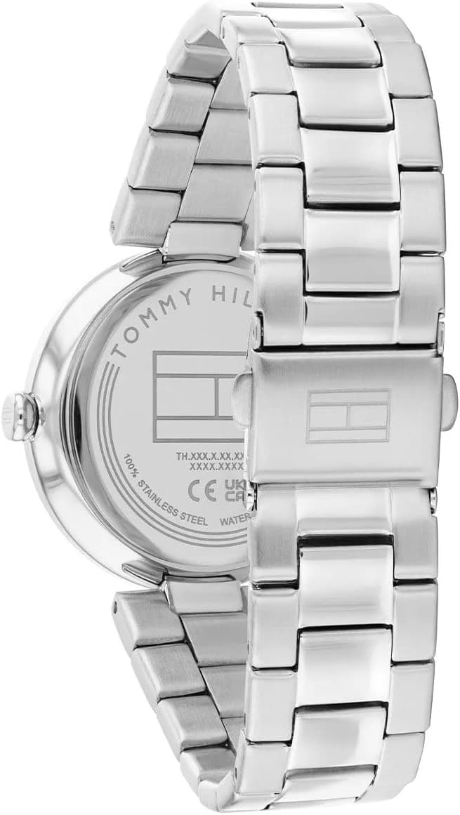 Montre Tommy Hilfiger 1782681 femme détail cadran argent