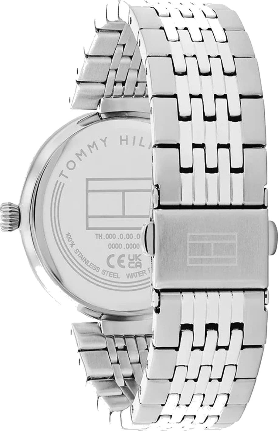 Montre Tommy Hilfiger 1782695 femme détail cadran argent