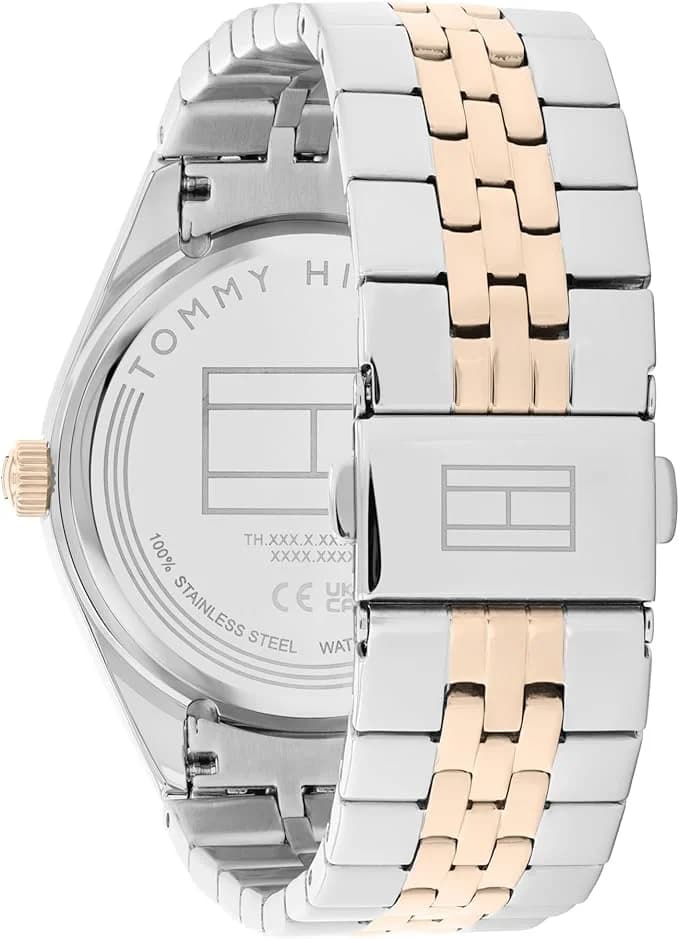 Montre Tommy Hilfiger 1782716 femme détail cadran or rose