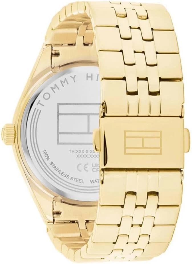 Montre Tommy Hilfiger 1782717 femme détail cadran noir
