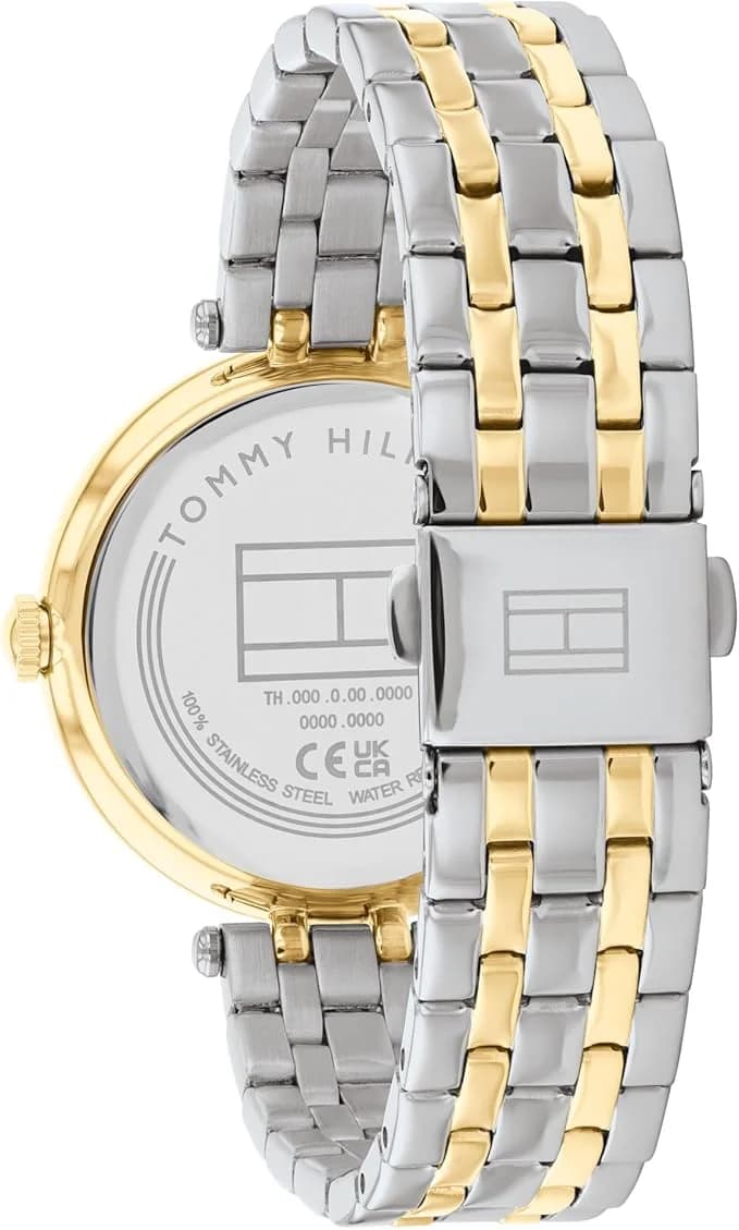 Montre Tommy Hilfiger 1782720 femme détail cadran noir