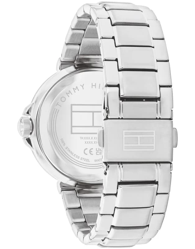 Montre Tommy Hilfiger 1782753 femme détail cadran argent