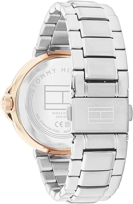 Montre Tommy Hilfiger 1782754 femme détail cadran bleu
