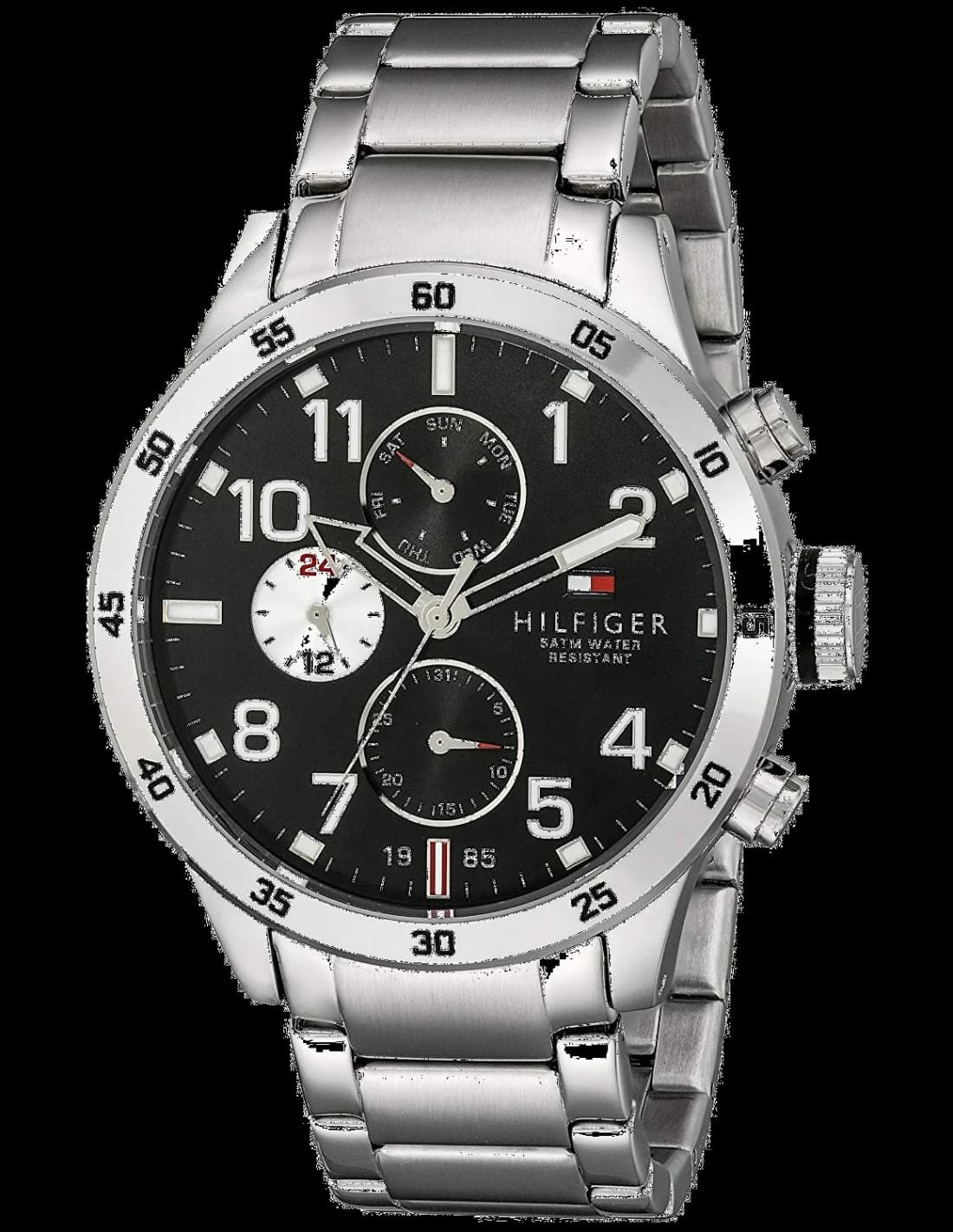 Tommy Hilfiger 1791141 vue de côté, bracelet silicone