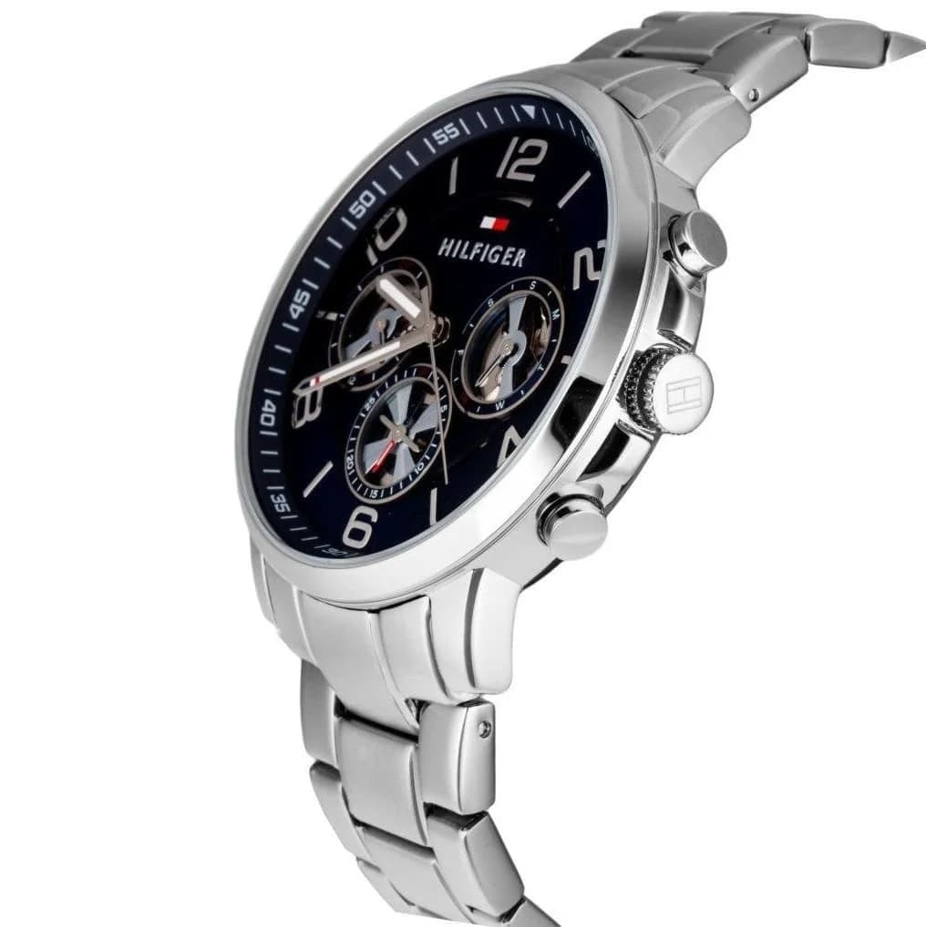 Tommy Hilfiger 1791293 vue de côté, bracelet acier
