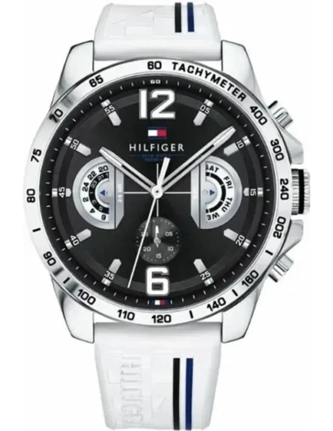 Tommy Hilfiger 1791475 vue de côté, bracelet silicone