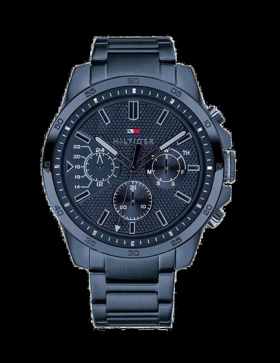 Tommy Hilfiger 1791560 vue de côté, bracelet acier