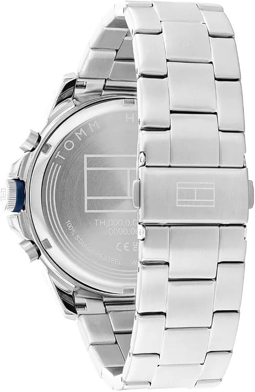 Montre Tommy Hilfiger 1792031 homme détail cadran bleu