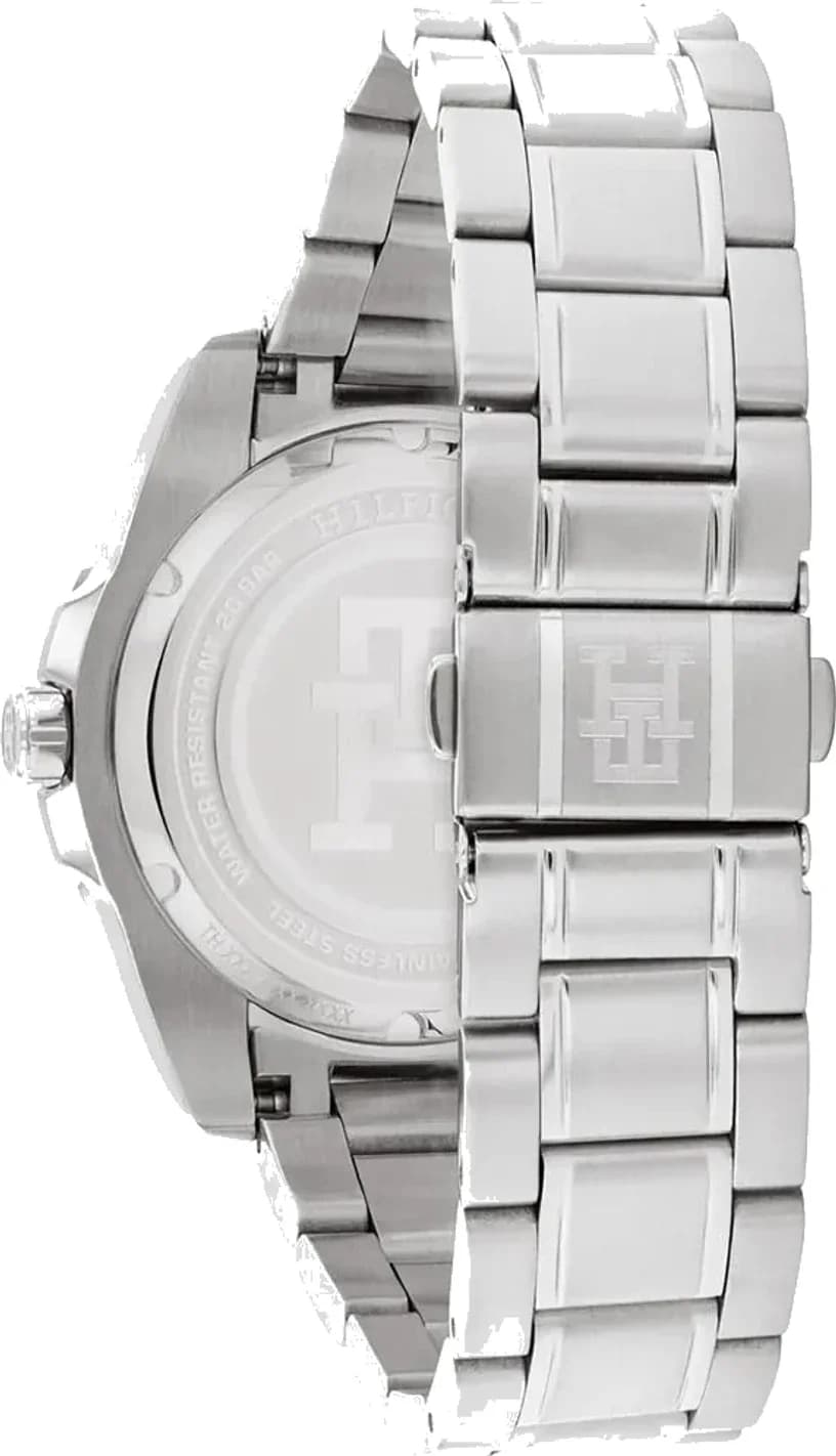 Montre Tommy Hilfiger 1792132 homme détail cadran bleu