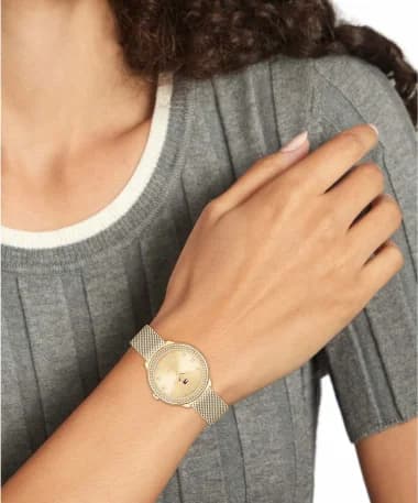 Montre Tommy Hilfiger 1782699 femme verso boîtier or
