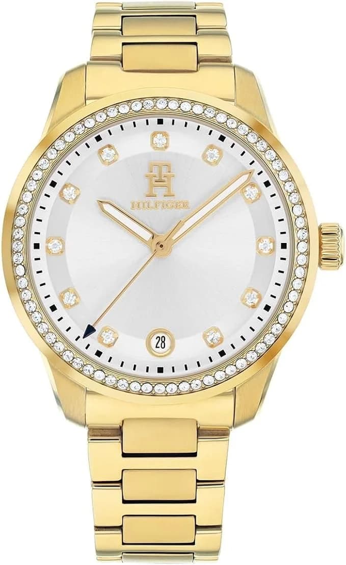 Montre Tommy Hilfiger 1782758 femme cadran argent bracelet acier