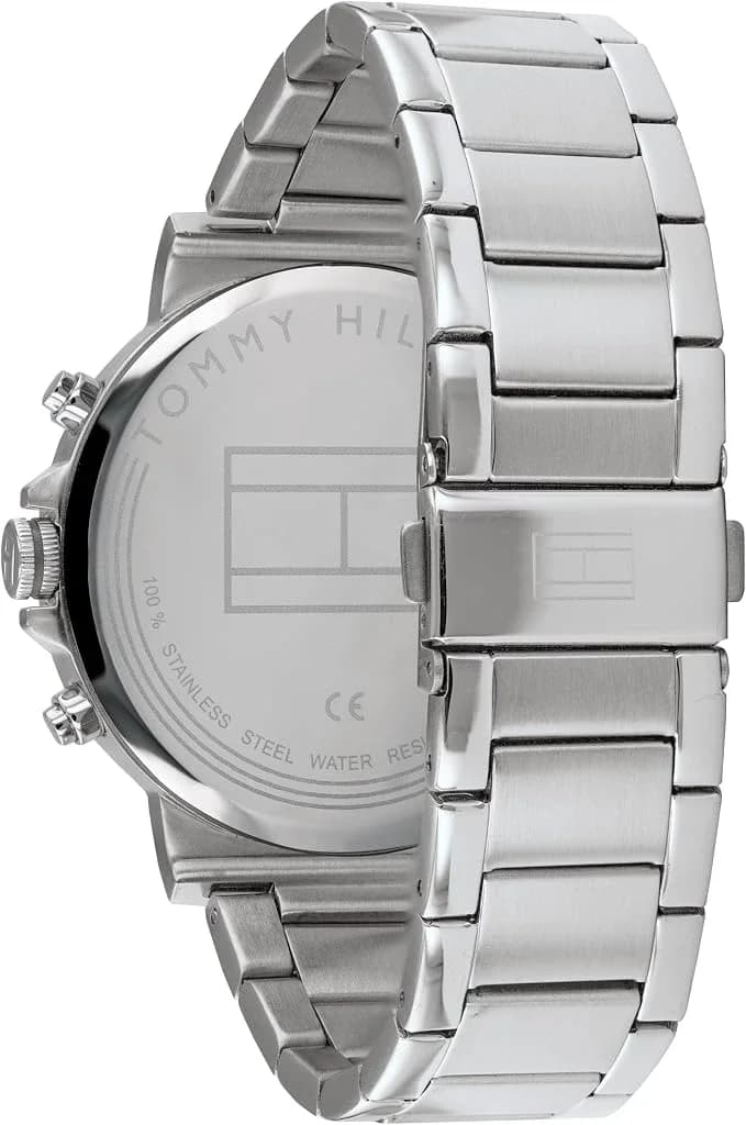 Montre Tommy Hilfiger 1710382 homme détail cadran noir