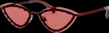 Lunettes de soleil Valentino Garavani VA2033 en métal vue 2