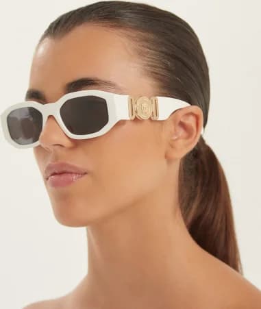 Lunettes de soleil Medusa Biggie Versace VE4361 en acétate vue 3
