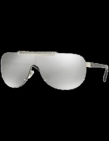Lunettes de soleil Versace VE2140 10006G Masque argenté