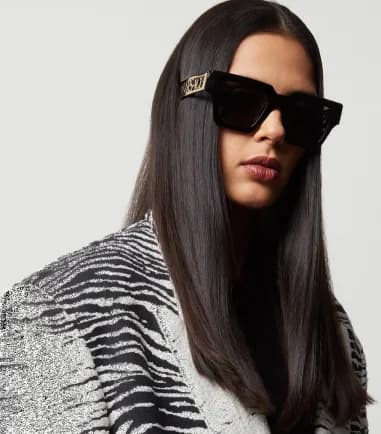 Lunettes de soleil Versace VE4431 branches en métal vue 3
