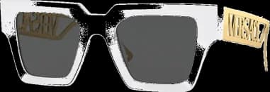 Versace VE4431 sunglasses metal temples vue 4