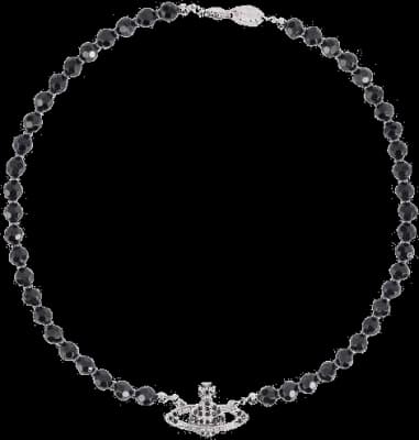 Collier Vivienne Westwood Bas Relief Drop Choker ras du coup