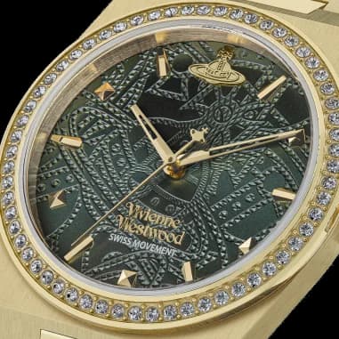 Montre Vivienne Westwood VV244GDGR femme vue de profil