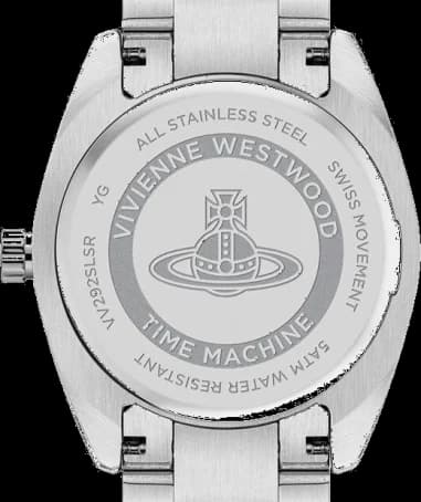 Montre Vivienne Westwood VV292SLSR femme détail bracelet acier