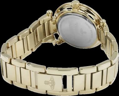 Vivienne Westwood VV006KGD vue de côté, bracelet acier