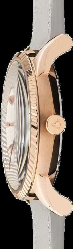 Montre Vivienne Westwood VV240RSWH femme détail cadran blanc
