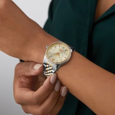 Montre Vivienne Westwood VV208CPSG unisexe détail bracelet acier