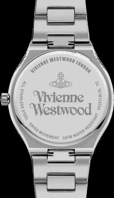 Montre Vivienne Westwood VV257LBLSL femme détail cadran bleu
