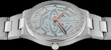 Montre Vivienne Westwood VV257LBLSL femme détail bracelet acier