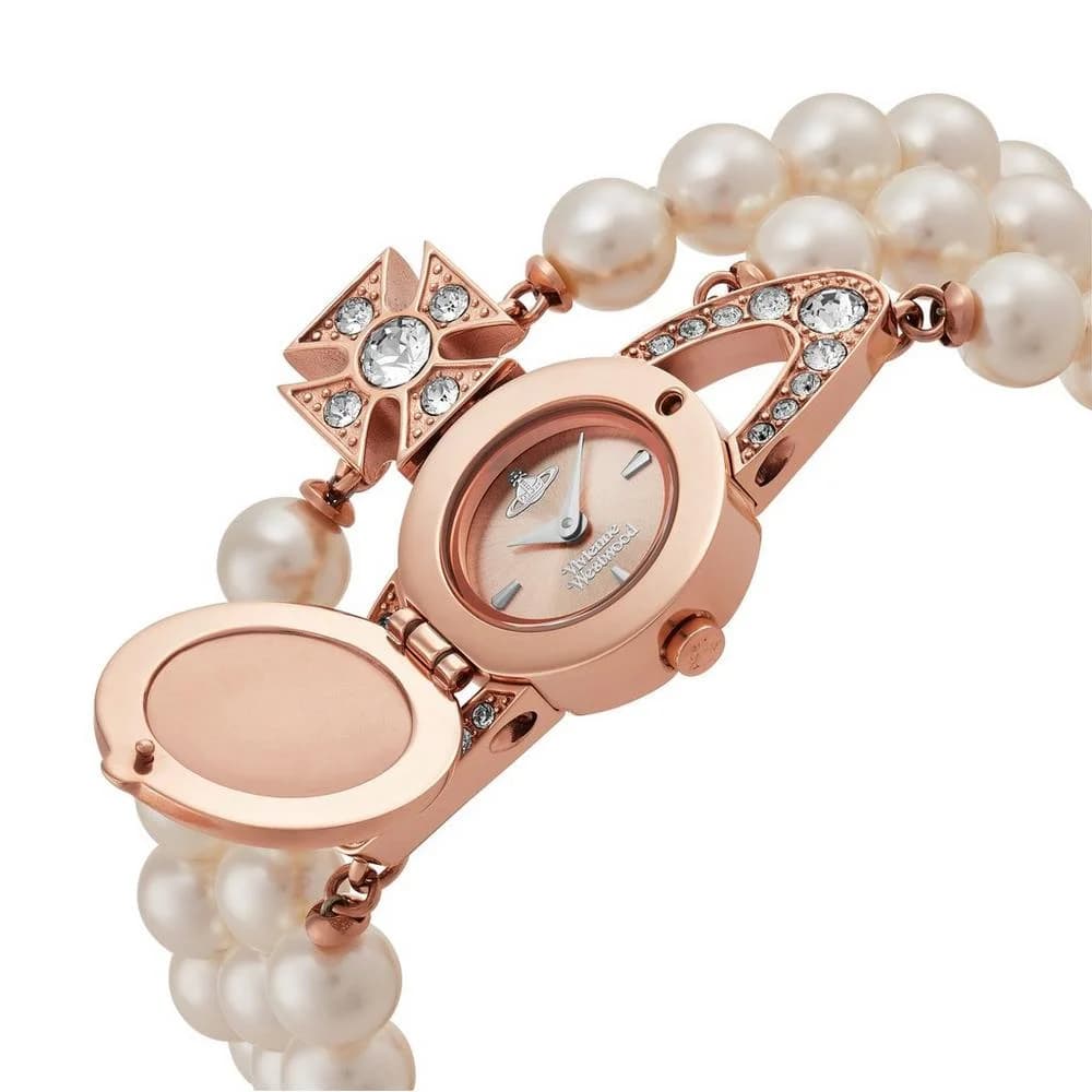Montre Vivienne Westwood VV326PERS-RG cadran or rose bracelet acier