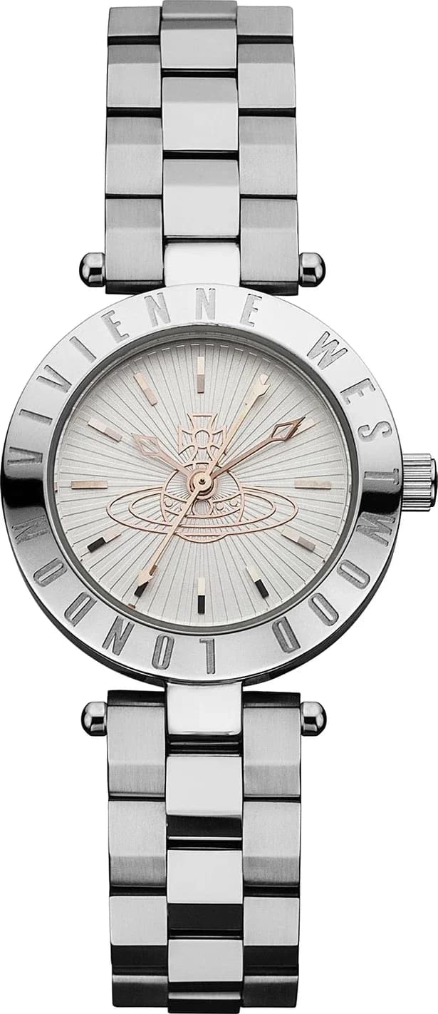 Montre Vivienne Westwood VV092SL femme cadran argent bracelet acier